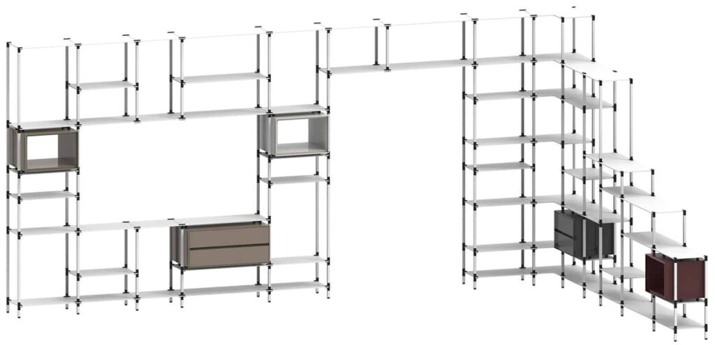 Advantages of our shelving system